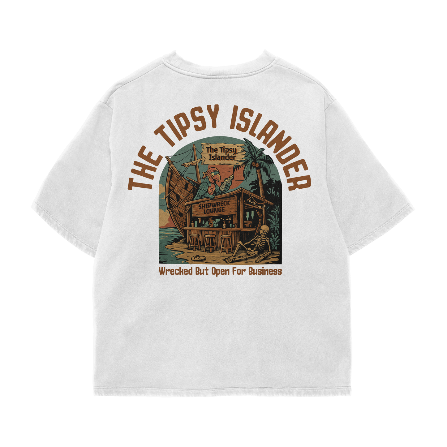 The Tipsy Islander – Shipwreck Lounge Tee