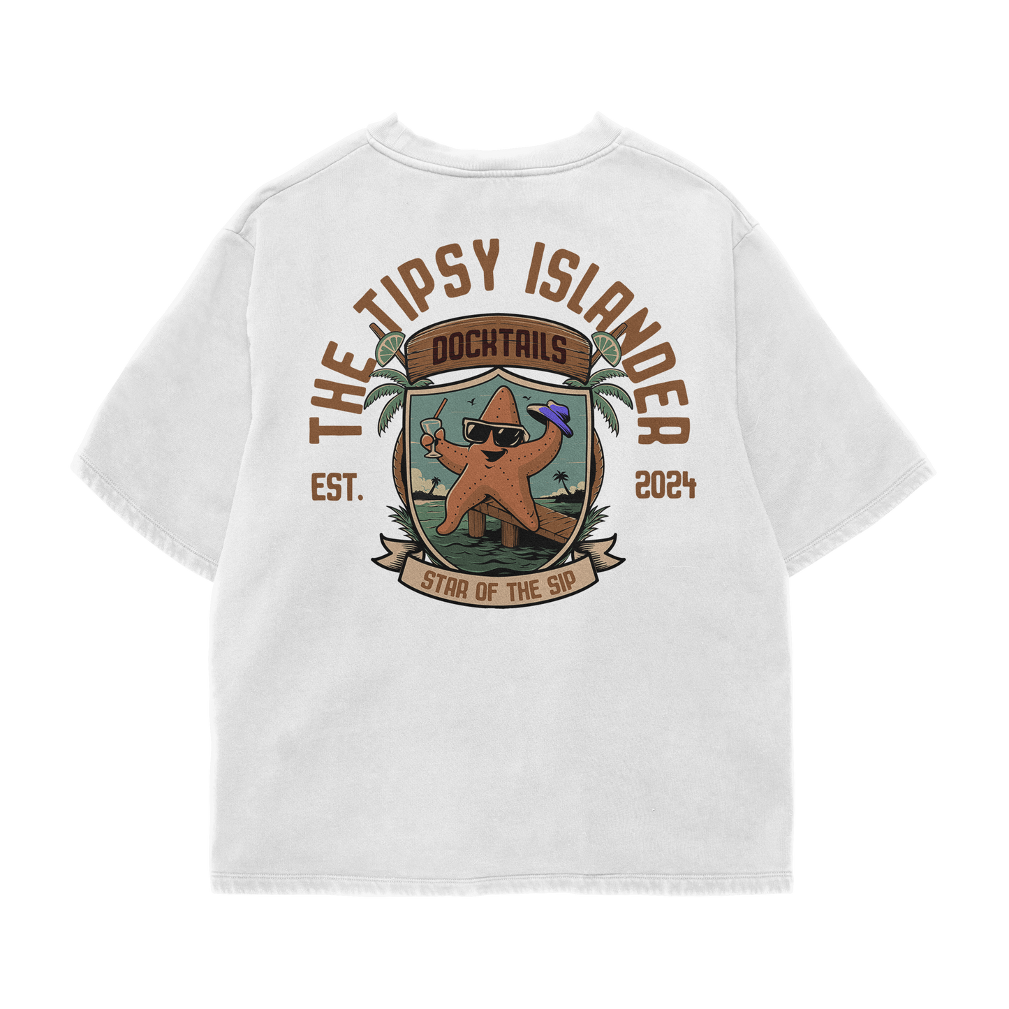 The Tipsy Islander – Star of the Sip Tee
