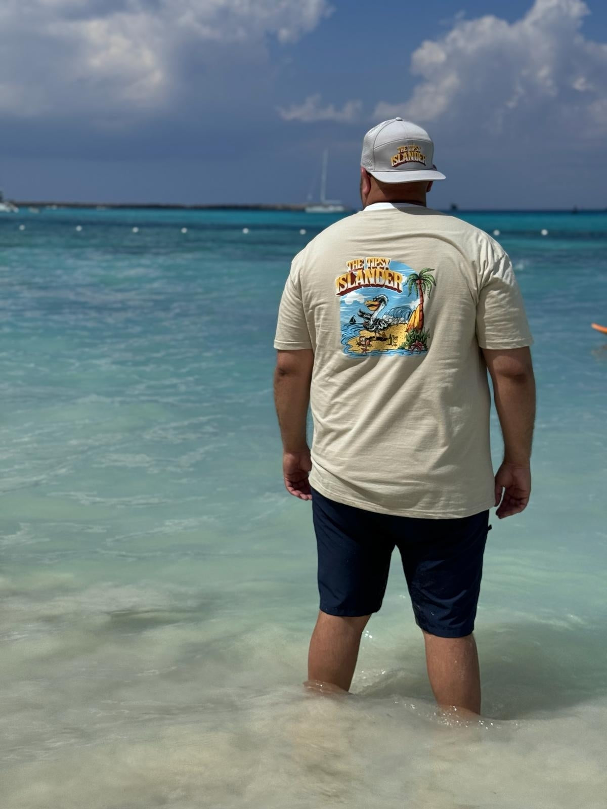 The Tipsy Islander Tee – Island Vibes, No Worries