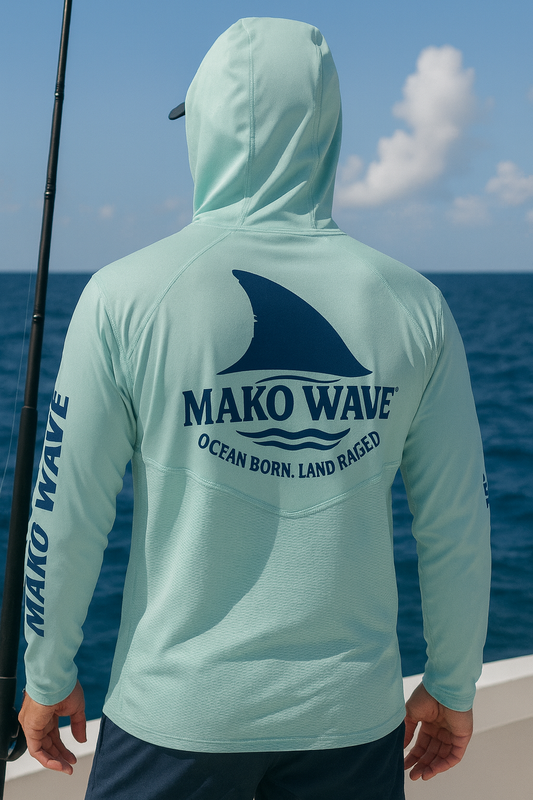 UPF 50+ Sun Long Sleeve Fishing Hoodie - Unisex
